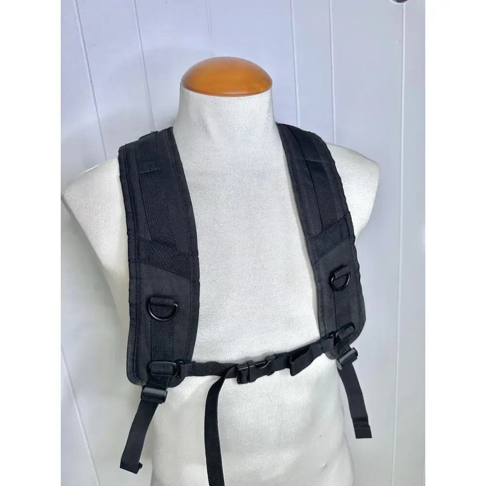 Element Mohave Backpack Black/Blue Front Buckles Y2K Style - Skateboard Street